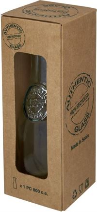 CARAFFA IN VETRO RICICLATO